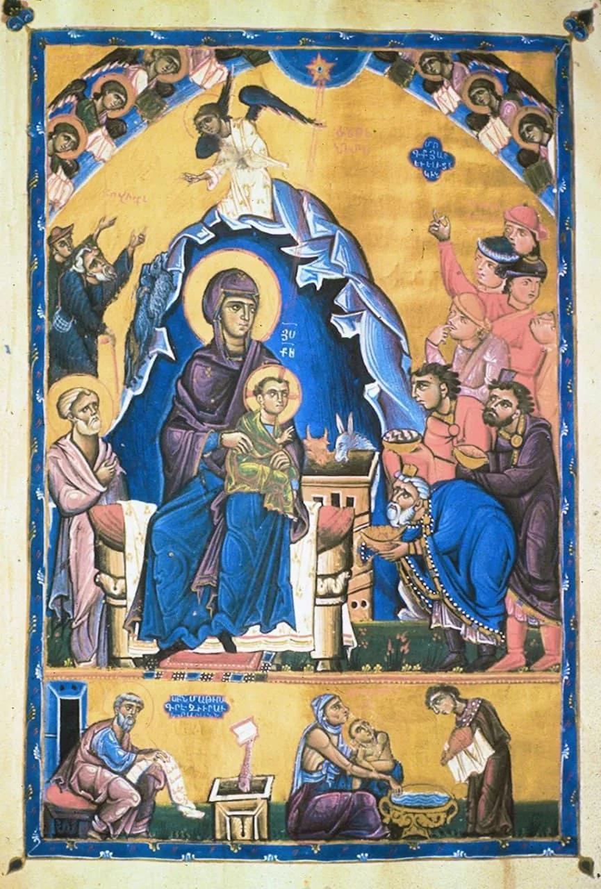Թորոս Ռոսլին, «Մոգերի երկրպագությունը», 13-րդ դար