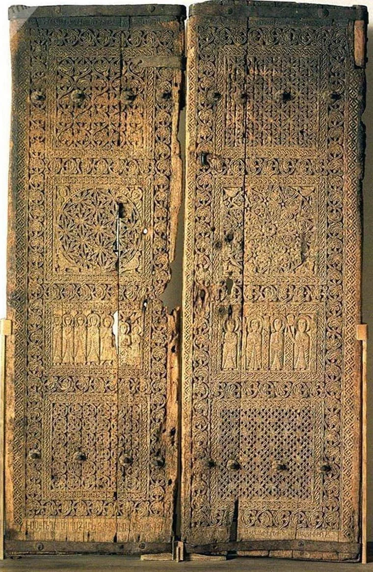 Մշո Սուրբ Կարապետ վանքի փայտե դուռը, 1312 թ.