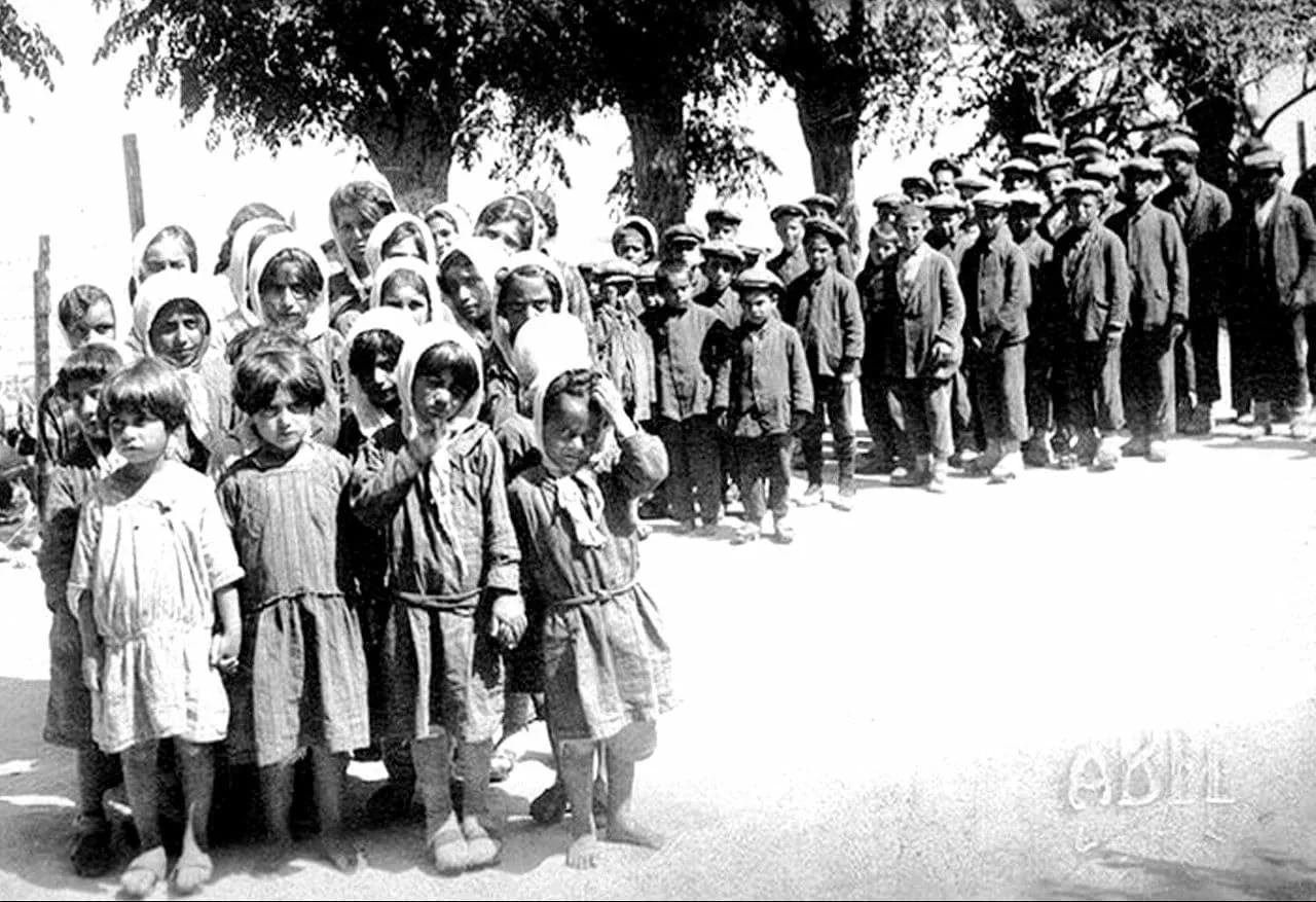 Կեսարիայի հայ որբերը Սիրիայում, 1920