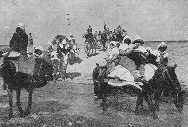 Մալաթիայից հայ որբերի քարավան, 1922