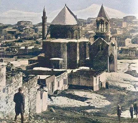 Կարսի Սուրբ Առաքելոց եկեղեցին 20-րդ դարի սկզբին