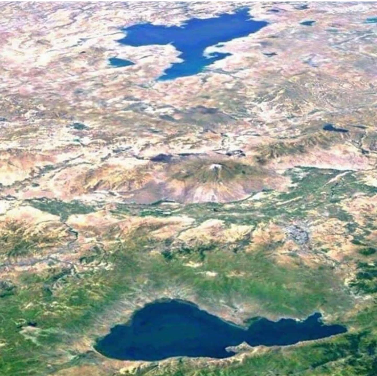 Հայկական լեռնաշխարհը տիեզերքից