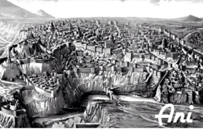 The ruins of the city of Ani · 2
