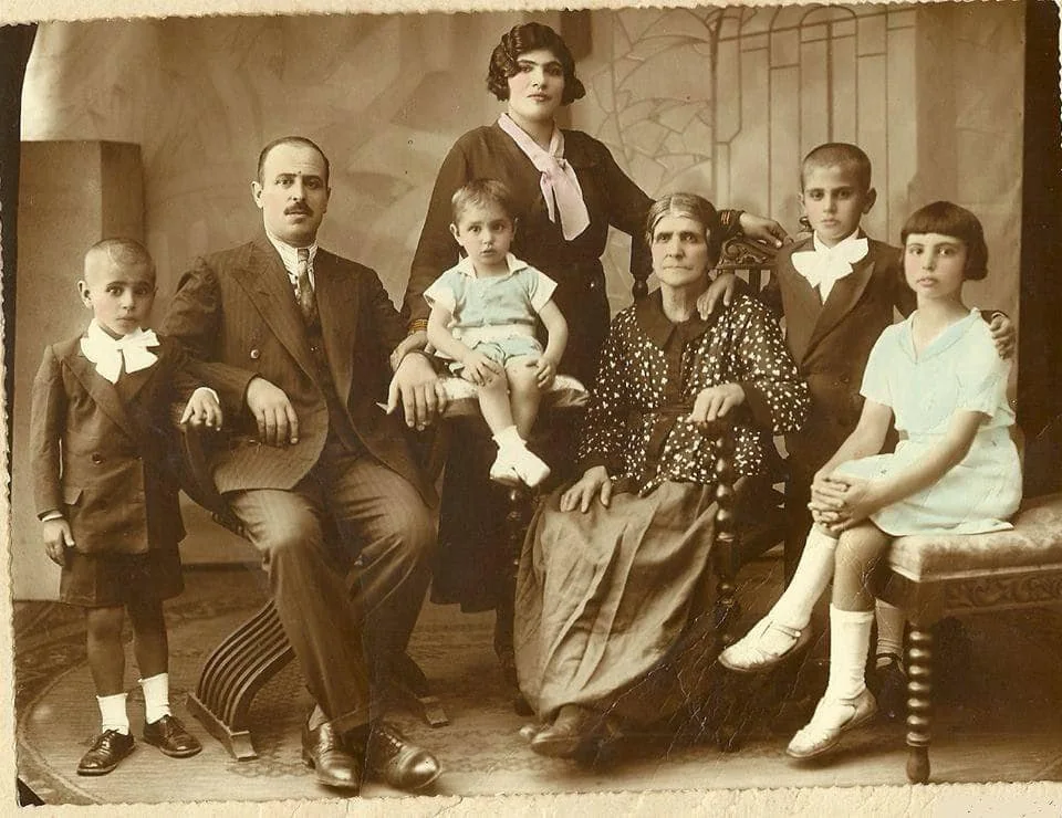 Խիրլաքյանների ընտանիքը, Մարաշ, 1925