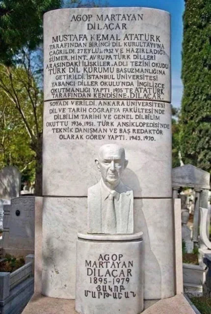 Ակոպ Մարտայանի (Դիլաչար) շիրմաքարը