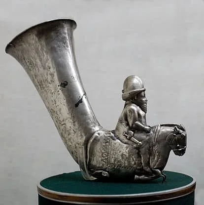 Silver vessel from the Arin Berd hoard · 2