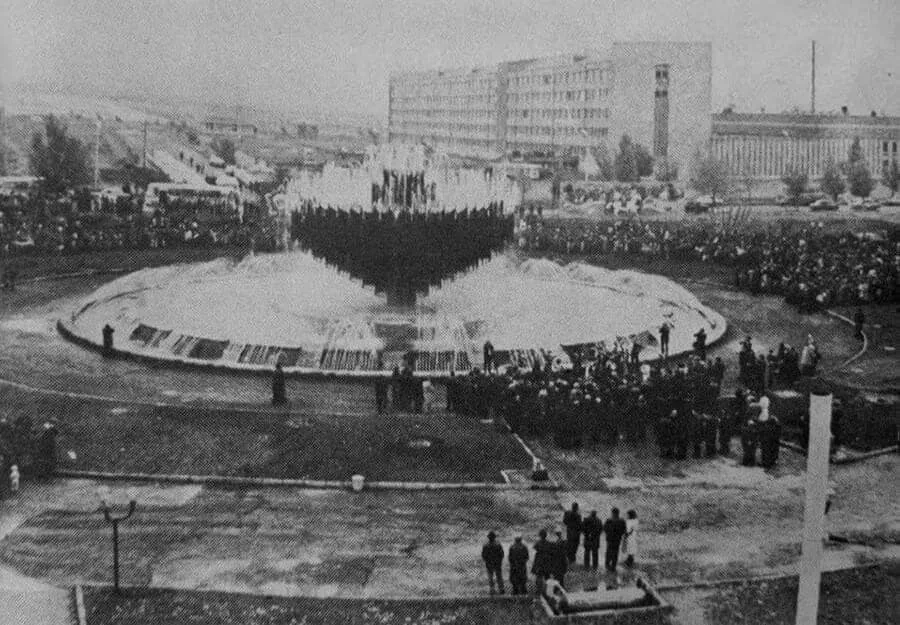 Фонтан в Гюмри · 2
