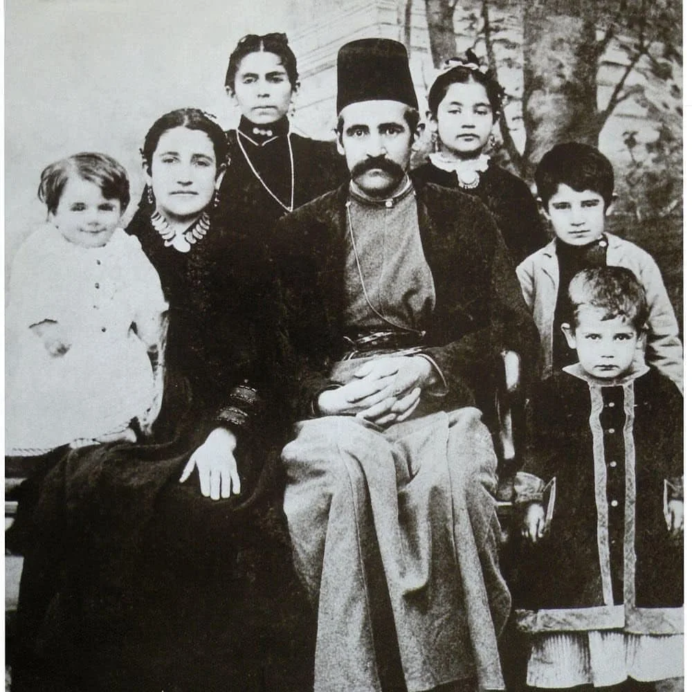 Չորբաջյանների ընտանիքը, Մարաշ, 1893 թ.