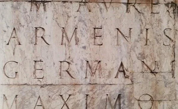 La colonne de Marc Aurèle à Rome · 2