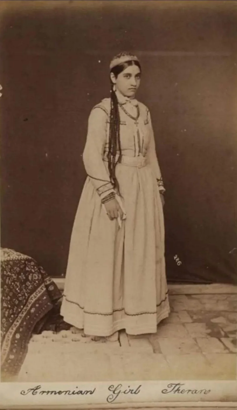 Երիտասարդ հայուհի Թեհրանից, 1895 թ.