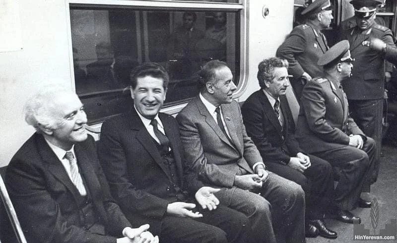 Երևանի մետրոյի բացումը, 1981 թ.