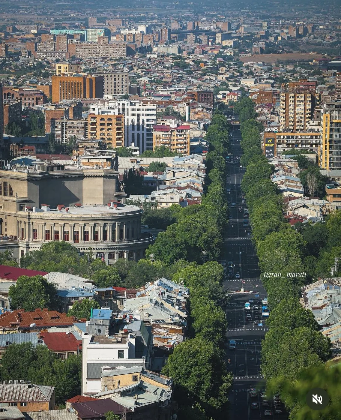 Երևանը բարձրից