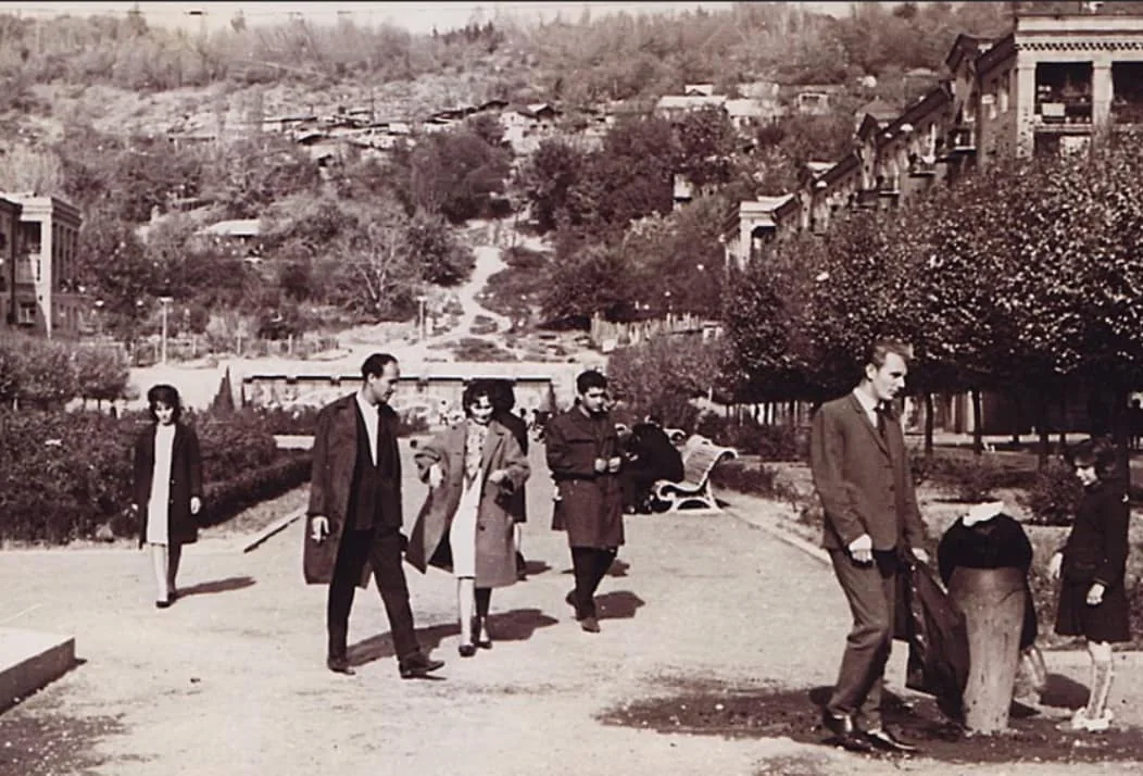 Կասկադի տարածքը կես դար առաջ