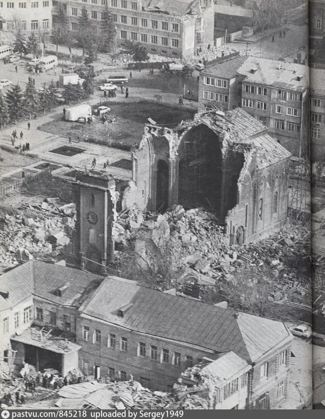 Սպիտակի երկրաշարժը, 1988